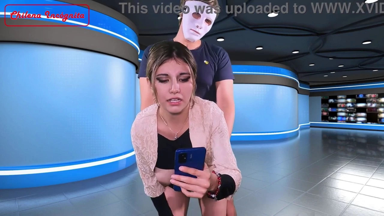 Amateur boss fucks reporter's mouth on camera - Public cumshot - Trailer porn video